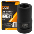 Головка торцева ударна глибока 1" 28 мм (6-гр.) JCB Tools JCB-48510028
