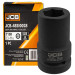 Головка торцева ударна глибока 1" 28 мм (6-гр.) JCB Tools JCB-48510028