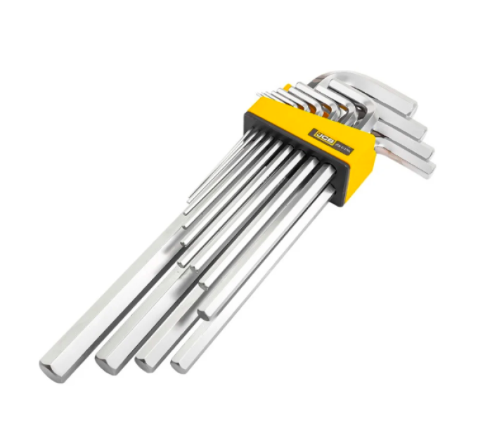 Haбіp Г-подіб. ключів подовжених HEX 13 пр. (2 мм-19 мм) JCB Tools JCB-5137XL