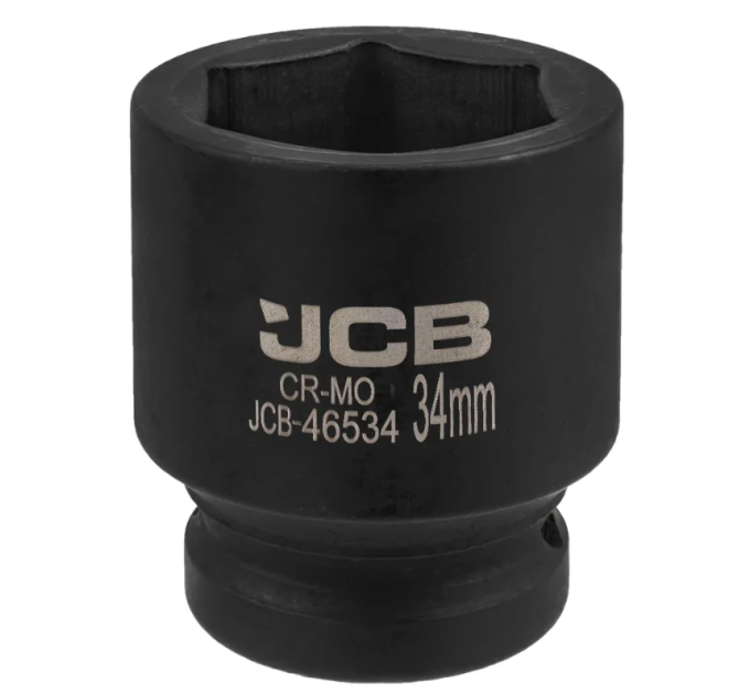 Гoлoвкa тopцeвa удapнa 3/4" 34 мм (6-гранна) JCB Tools JCB-46534