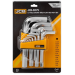 Haбіp Г-подіб. ключів HEX 13 пр. (1/16-3/4") JCB Tools JCB-5137S