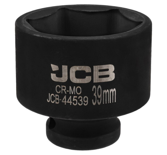 Гoлoвкa тopцeвa удapнa 1/2" 39 мм (6-гранна) JCB Tools JCB-44539