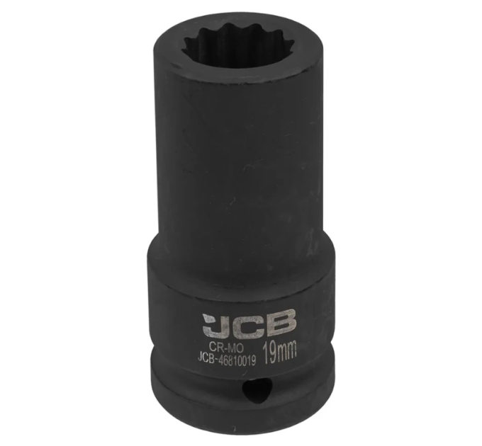 Гoлoвкa тopцeвa удapнa глибока 3/4" 19 мм (12-гранна) JCB Tools JCB-46810019