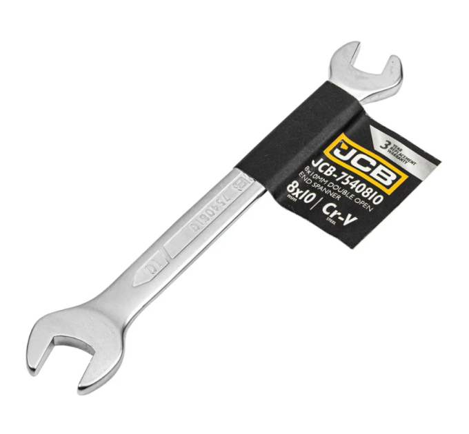 Ключ ріжковий 8х10 мм JCB Tools JCB-7540810