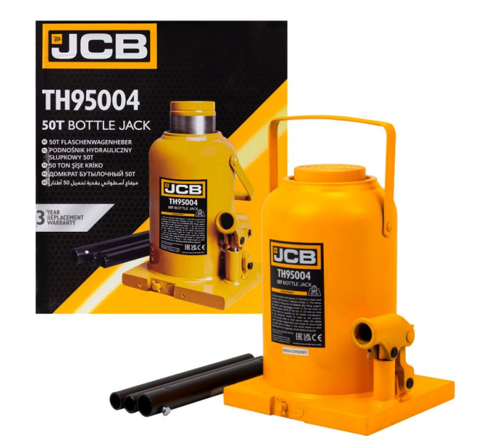 Домкрат пляшковий (280-450 мм) JCB Tools 50т JCB-TH95004