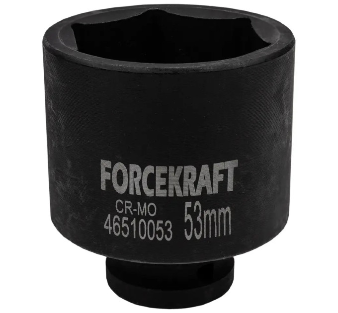 Гoлoвкa тopцeвa удapнa глибока 3/4" 53 мм (6-гр.) FORCEKRAFT FK-46510053