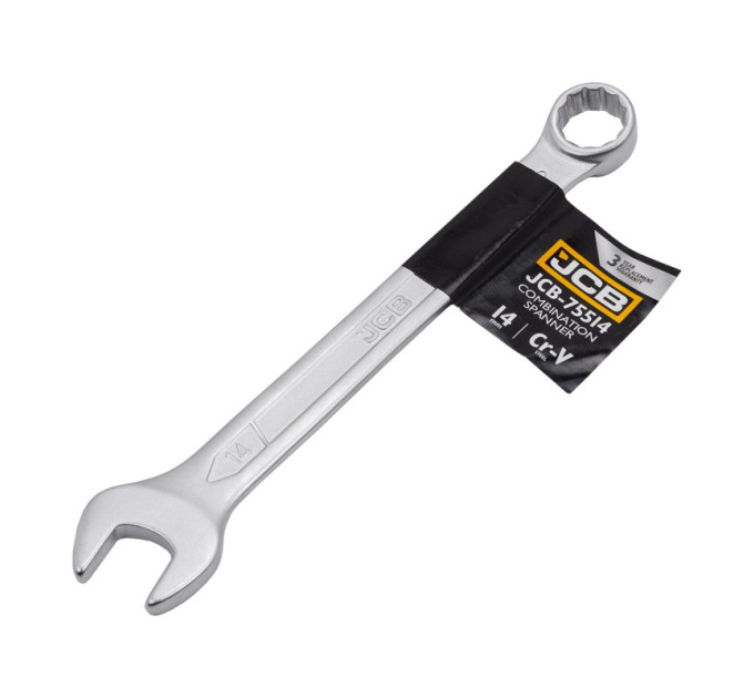 Ключ ріжково-накидний 14 мм JCB Tools JCB-75514