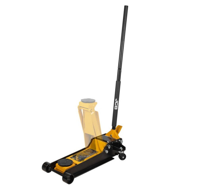 Домкрат підкатний гідравлічний низькопрофільний (90-550 мм) 5т JCB Tools JCB-TR50001