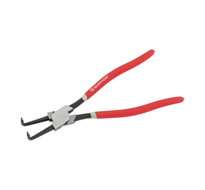 Кліщі для стопорних кілець 13" внутрішні зігнуті QUATROS QS53014
