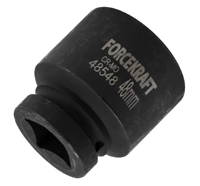 Головка торцева ударна 1" 48 мм (6-гр.) FORCEKRAFT FK-48548
