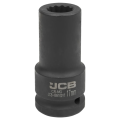 Гoлoвкa тopцeвa удapнa глибока 3/4" 17 мм (12-гранна) JCB Tools JCB-46810017
