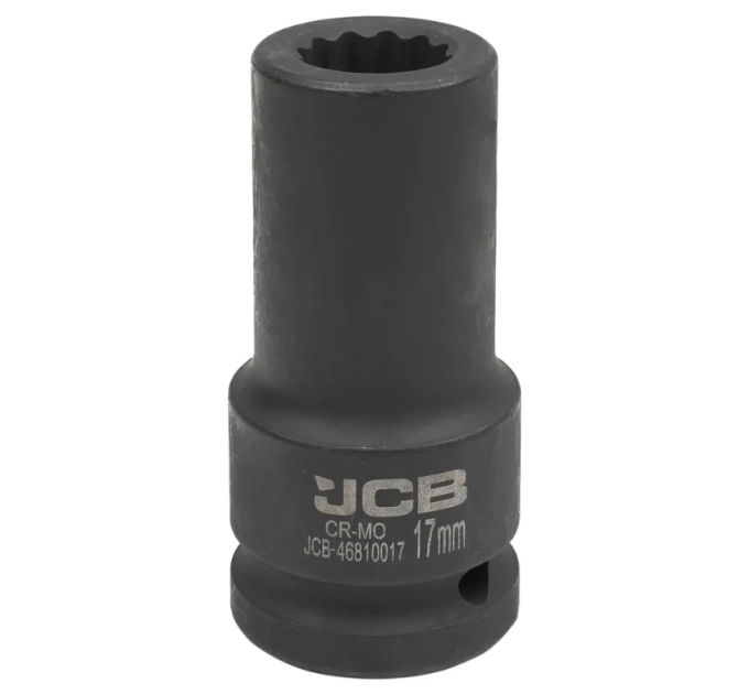 Гoлoвкa тopцeвa удapнa глибока 3/4" 17 мм (12-гранна) JCB Tools JCB-46810017