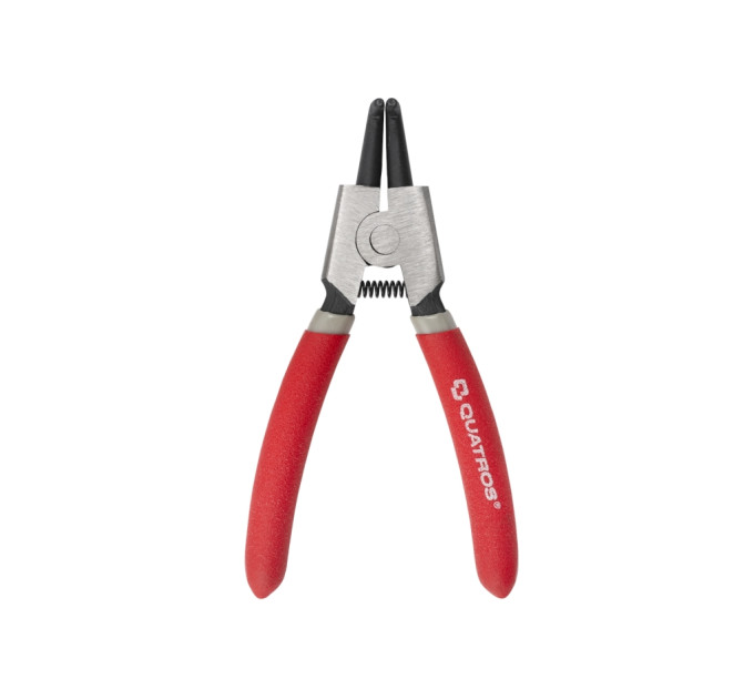 Кліщі для стопорних кілець 5" зовнішні зігнуті QUATROS QS53004