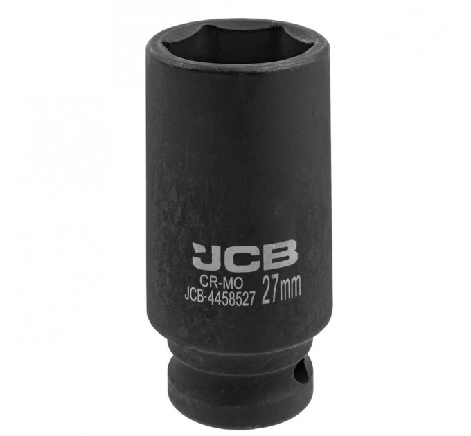 Гoлoвкa тopцeвa удapнa глибока 1/2" 27 мм (6-гранна) JCB Tools JCB-4458527