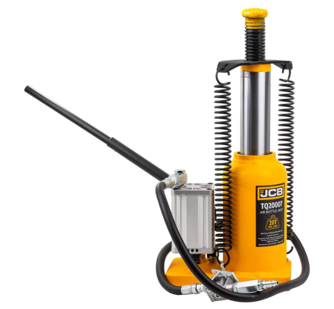 Домкрат пневматично-гідравлічний пляшкового типу 20т JCB Tools JCB-TQ20007