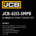Набір інструментів ударних 21 пр. 3/4" (6-гр.) JCB Tools JCB-6213-5MPB
