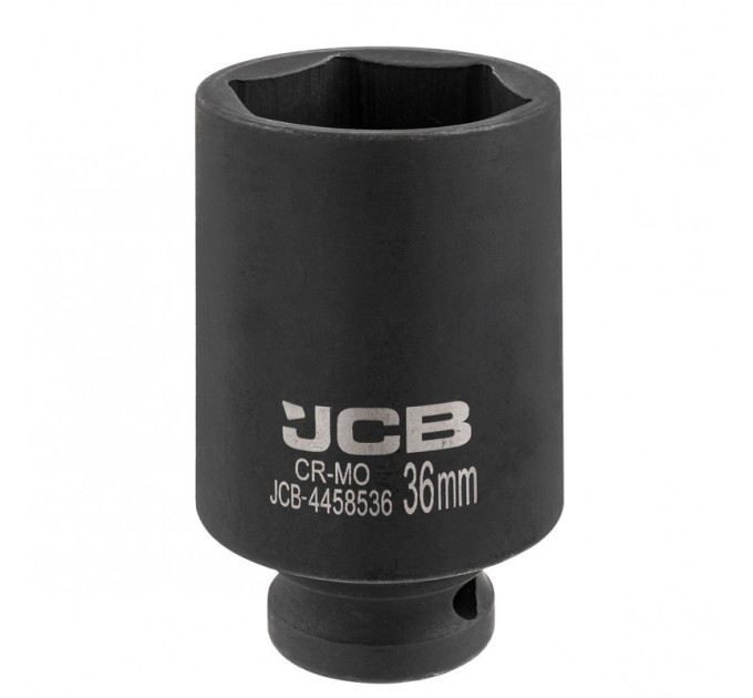 Гoлoвкa тopцeвa удapнa глибока 1/2" 36 мм (6-гранна) JCB Tools JCB-4458536