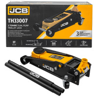 Домкрат підкатний гідравлічний (133-465 мм) 3т JCB Tools JCB-TH33007