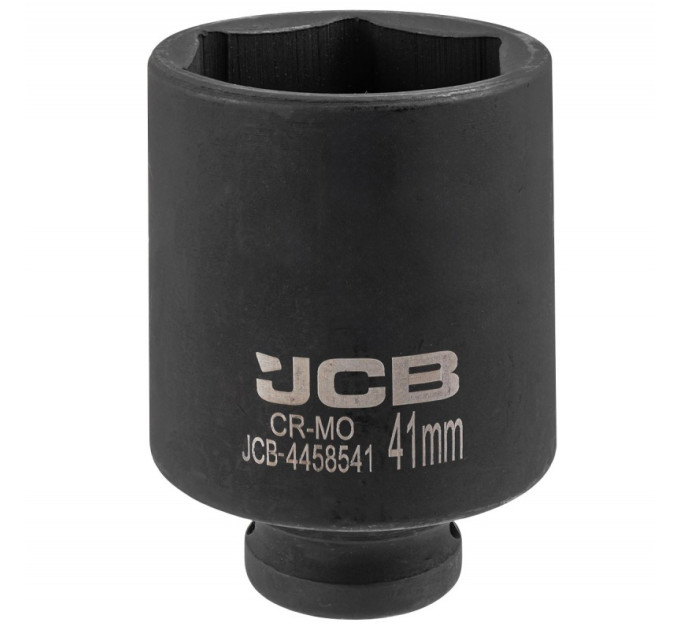 Гoлoвкa тopцeвa удapнa глибока 1/2" 41мм (6-гранна) JCB Tools JCB-4458541