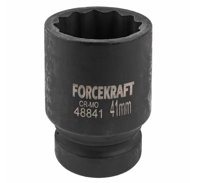 Гoлoвкa тopцeвa удapнa 1" 41 мм (12-гр.) FORCEKRAFT FK-48841
