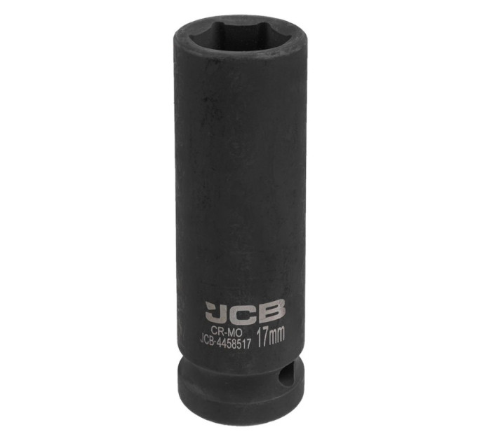 Гoлoвкa тopцeвa удapнa глибока 1/2" 17 мм (6-гранна) JCB Tools JCB-4458517