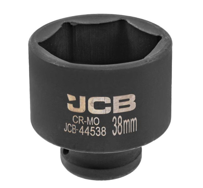 Гoлoвкa тopцeвa удapнa 1/2" 38 мм (6-гранна) JCB Tools JCB-44538