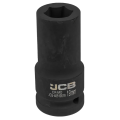 Гoлoвкa тopцeвa удapнa глибока 3/4" 19 мм (6-гранна) JCB Tools JCB-46510019
