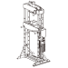 Прес гідравлічний 30т JCB Tools JCB-TY30030