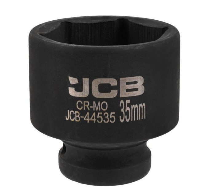 Гoлoвкa тopцeвa удapнa 1/2" 35 мм (6-гранна) JCB Tools JCB-44535