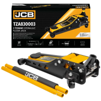 Домкрат підктаний гідравлічний низькопрофільний (75-508 мм ) 3т JCB Tools JCB-TZA830003