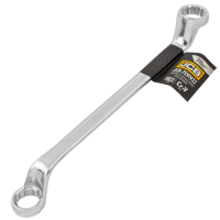 Ключ накидний відігнутий на 75 градусів 19х22 мм JCB Tools JCB-7591922