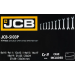 Набір ріжкових ключів в чохлі 10 пр. (8-36 мм) JCB Tools JCB-5103P
