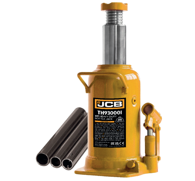 Домкрат пляшковий (240-510 мм) 30т JCB Tools JCB-TH930001