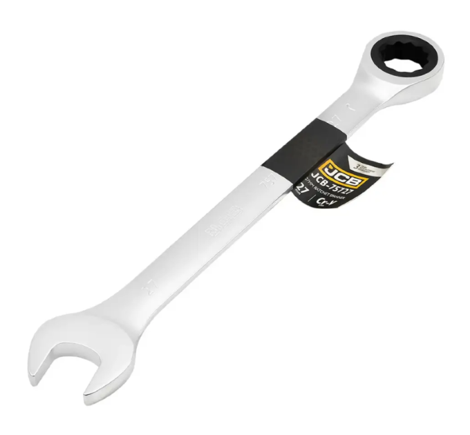 Ключ гайковий з тріскачкою 27 мм JCB Tools JCB-75727