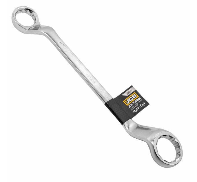 Ключ накидний 41х46 мм відігнутий на 45 градусів JCB Tools JCB-7584146