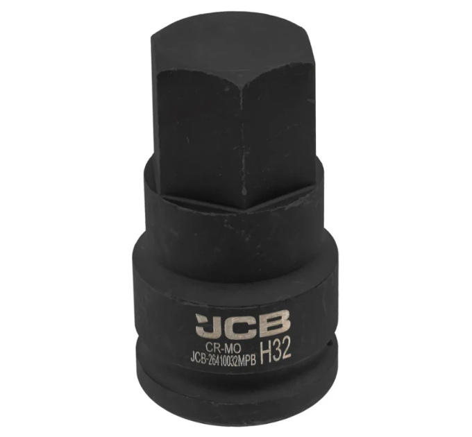 Головка-біта ударна HEX 3/4" 32 мм JCB Tools JCB-26410032MPB