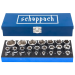 Набір головок в металевому кейсі 25 пр. 1/2'', 1/4'' (6-гр.) Scheppach SCH-50121G