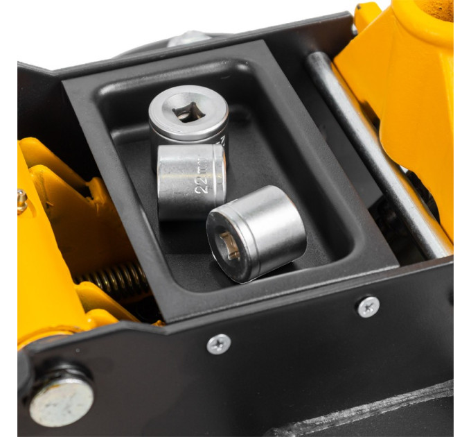 Домкрат підкатний гідравлічний низькопрофільний (75-505 мм) 2,5т JCB Tools JCB-TH32515