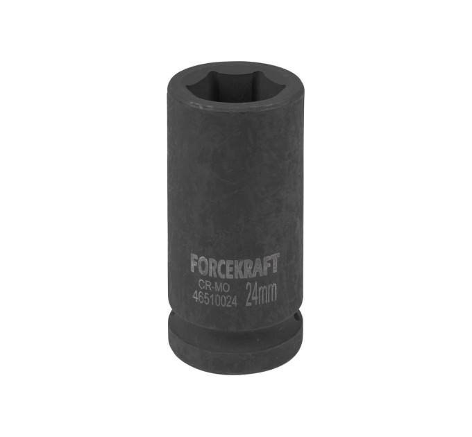 Головка торцева ударна глибока 3/4" 24 мм (6-гр.) FORCEKRAFT FK-46510024