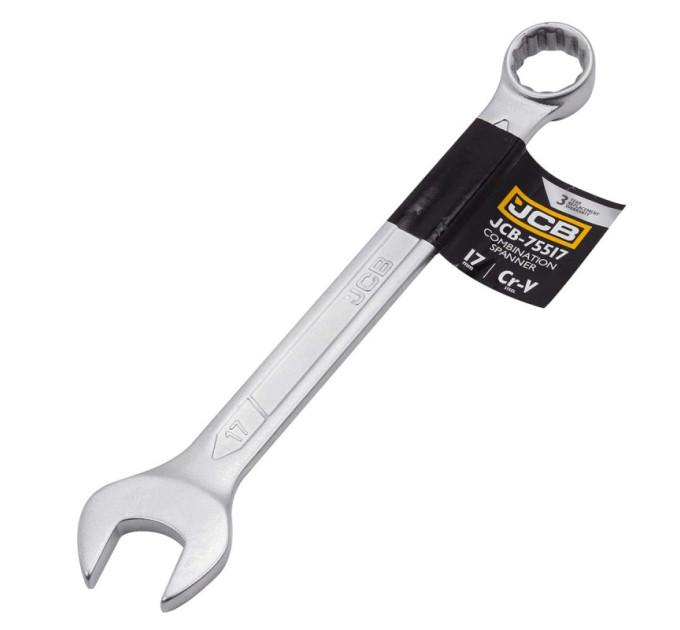 Ключ ріжково-накидний 17 мм JCB Tools JCB-75517