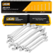 Набір розрізних ключів в чохлі 7 пр. JCB Tools JCB-5075