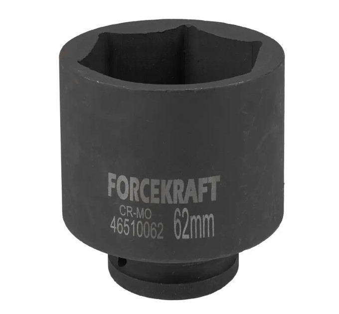 Головка торцева ударна глибока 3/4" 62 мм (6-гр.) FORCEKRAFT FK-46510062