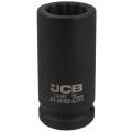 Головка торцева ударна глибока 3/4" 25 мм (12-гр.) JCB Tools JCB-46810025
