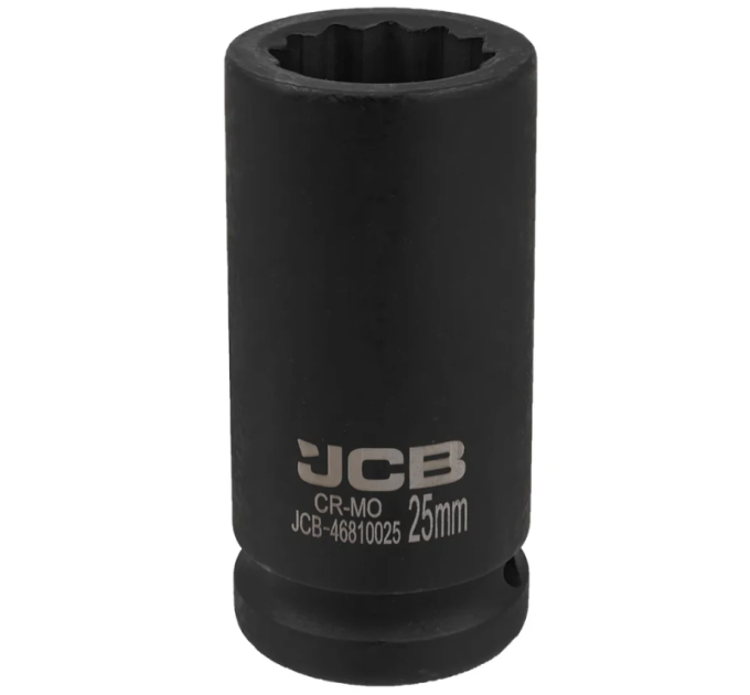 Головка торцева ударна глибока 3/4" 25 мм (12-гр.) JCB Tools JCB-46810025