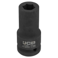 Головка торцева ударна глибока 3/4" 17 мм (6-гр.) JCB Tools JCB-46510017