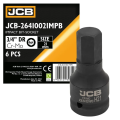 Головка-біта ударна HEX 3/4" 21 мм JCB Tools JCB-26410021MPB