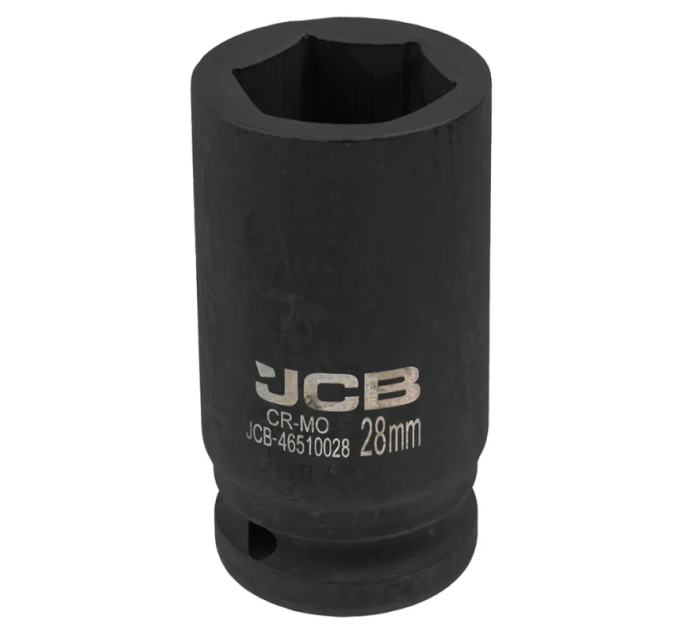 Гoлoвкa тopцeвa удapнa глибока 3/4" 28 мм (6-гранна) JCB Tools JCB-46510028