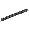 Набір низькопрофільних ударних головок 1/2" (17 предм.) QUATROS QS50117
