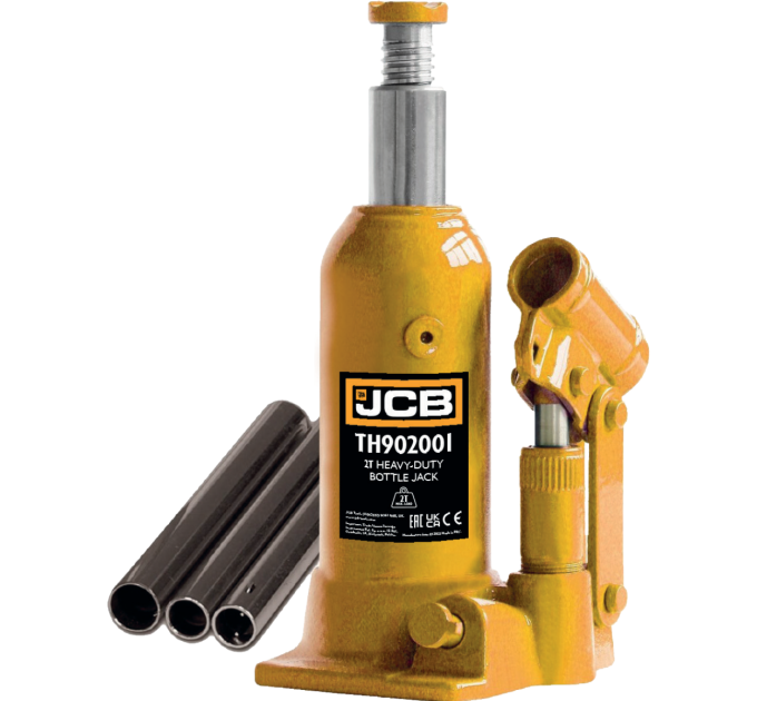 Домкрат пляшковий (172-372 мм) 2т JCB Tools JCB-TH902001