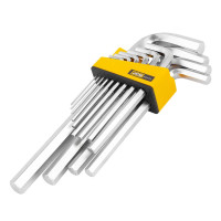 Haбіp Г-подіб. ключів подовжених HEX 13 пр. (2 мм-19 мм) JCB Tools JCB-5137L